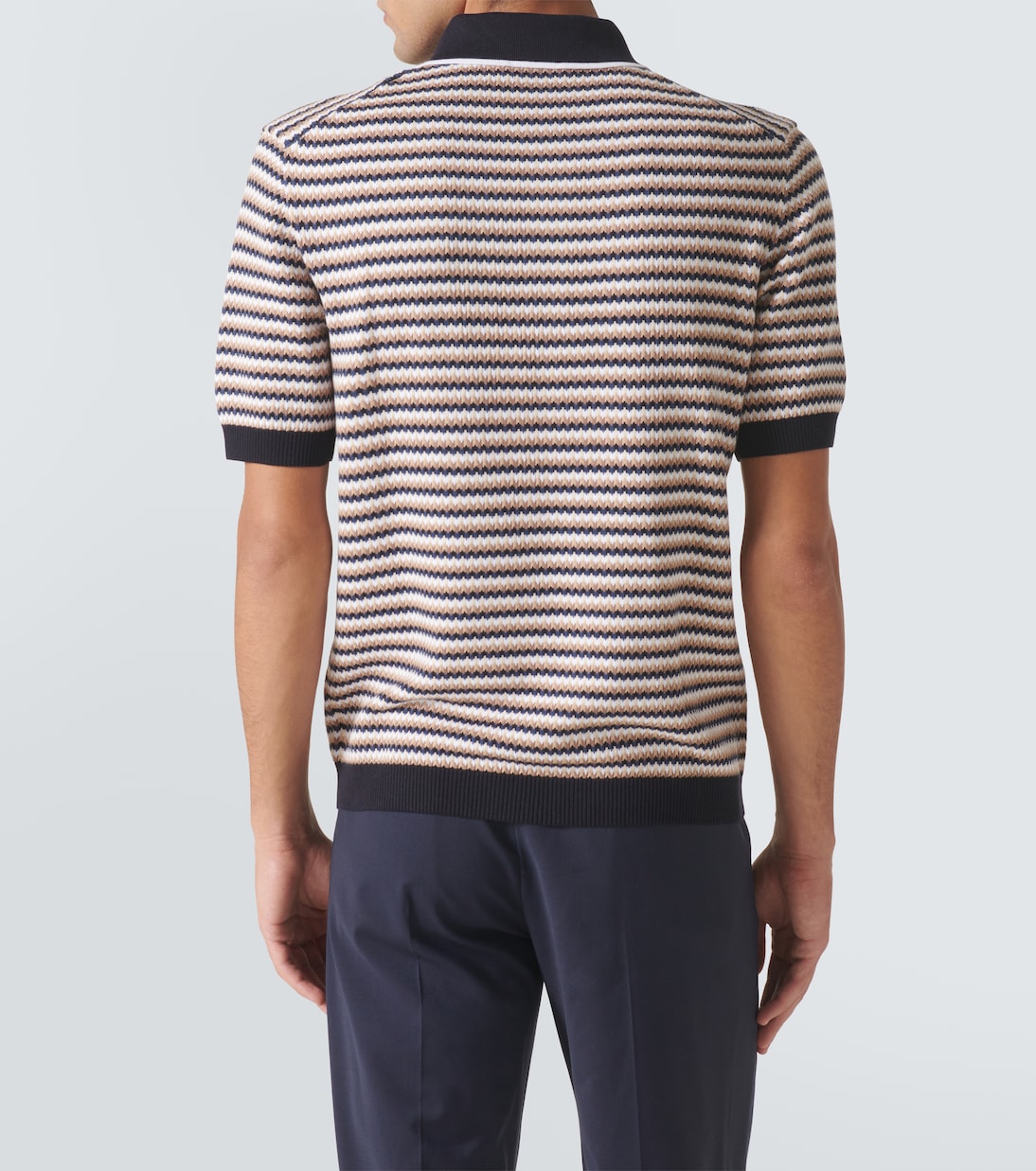 Polo de algodón en zigzag | Missoni