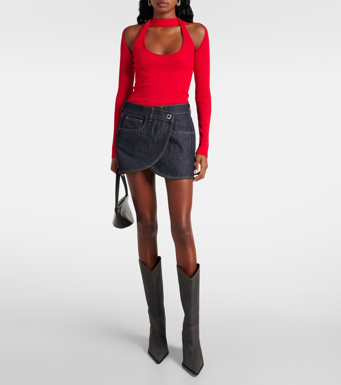 Botas altas Bridge de piel | Coperni