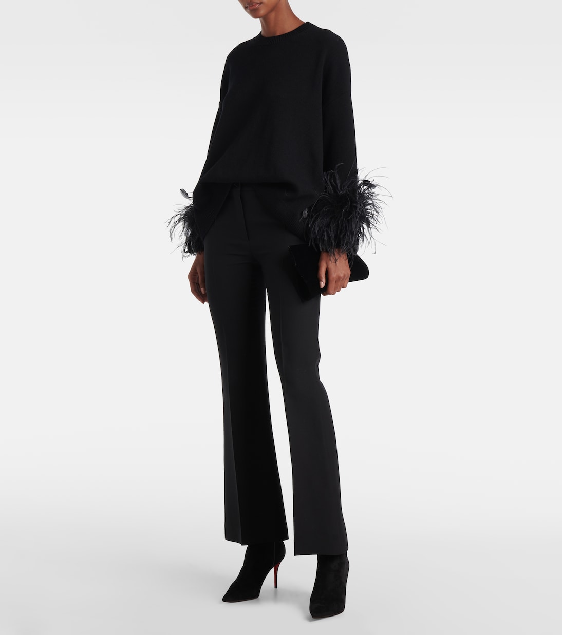 So Apostropha 80 suede ankle boots  | Christian Louboutin