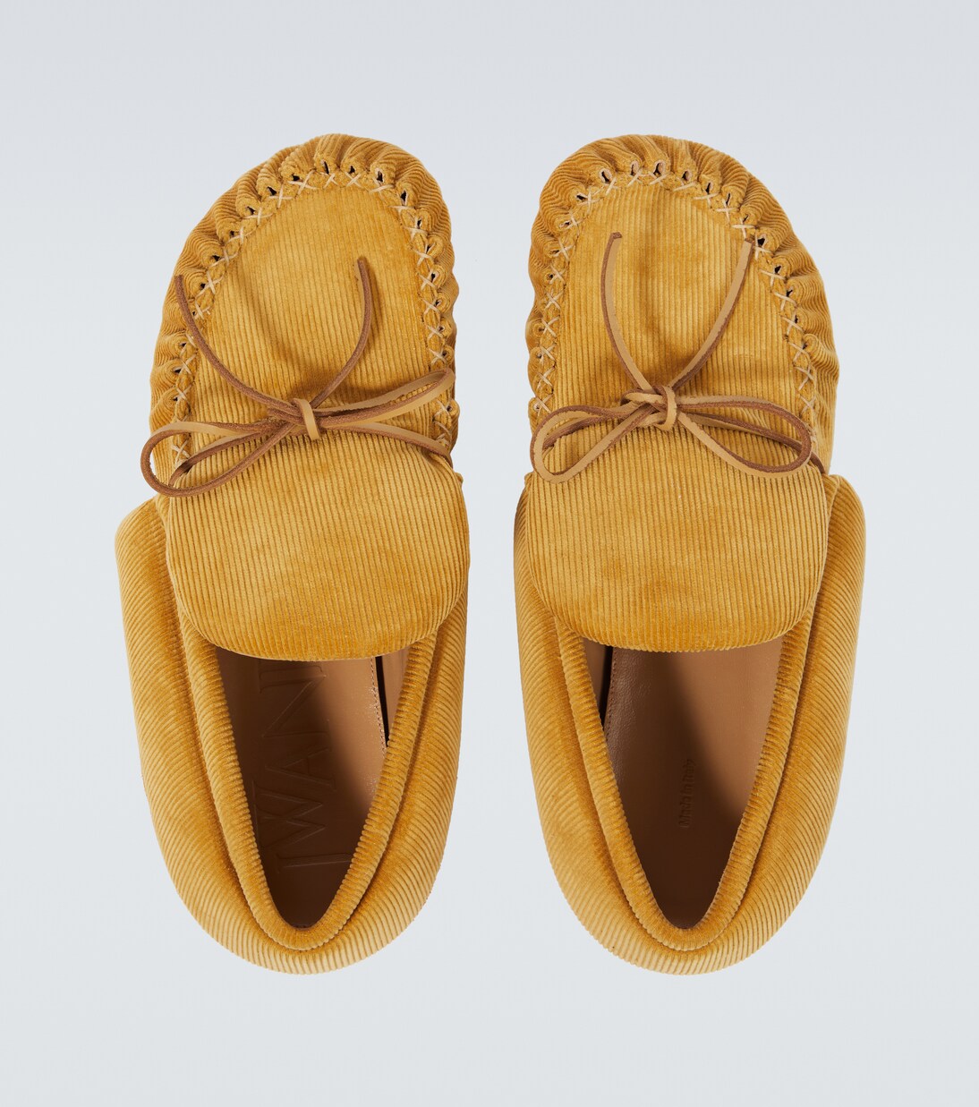 Mokassins aus Cord | JW Anderson