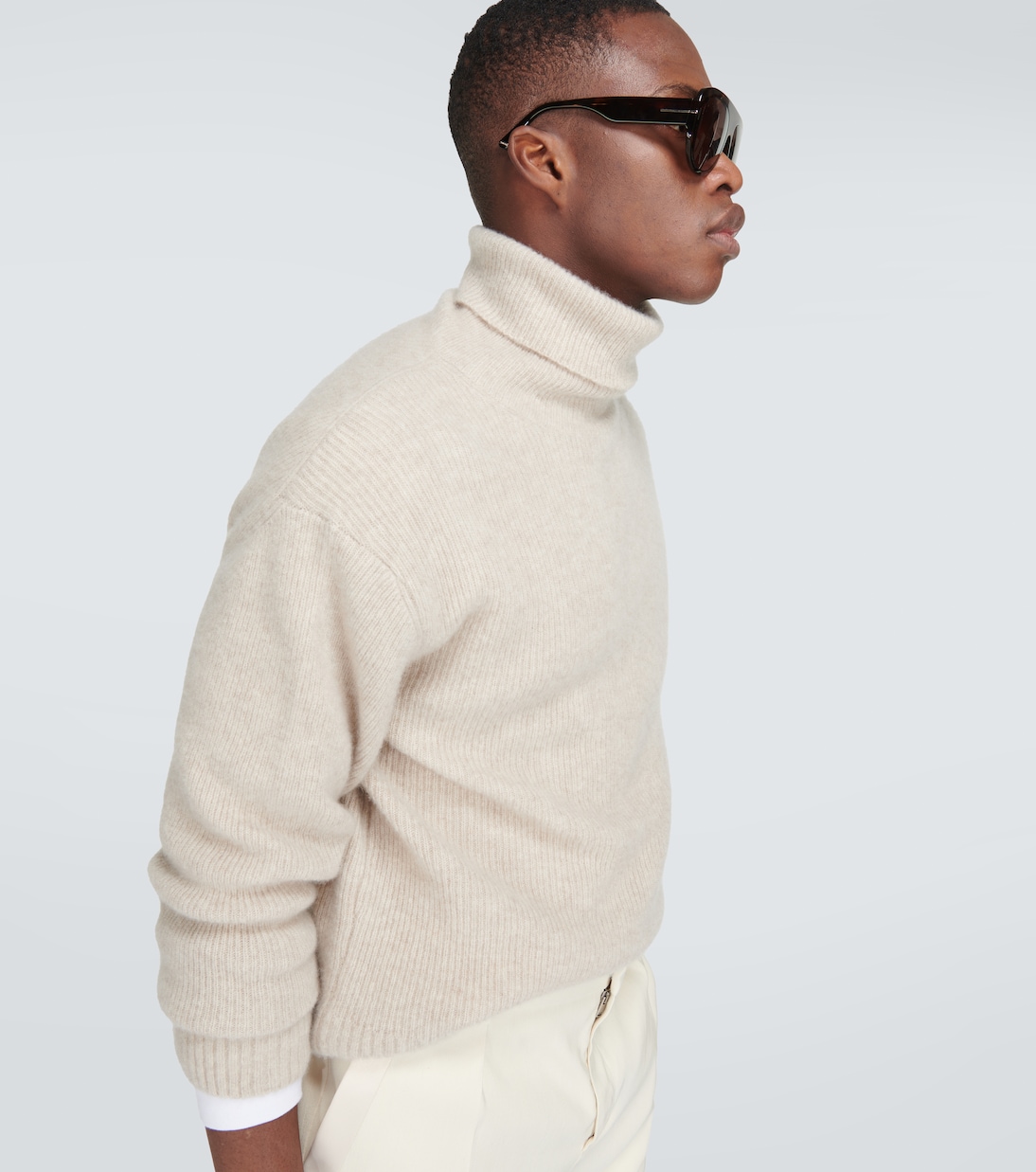Rollkragenpullover aus Kaschmir und Seide | Tom Ford