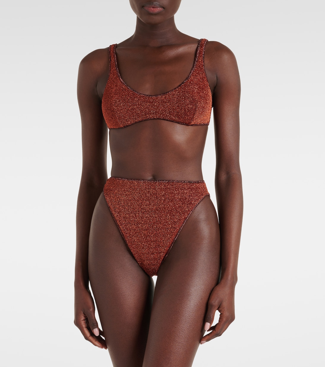 Bikini Lumière in lamé | Oséree