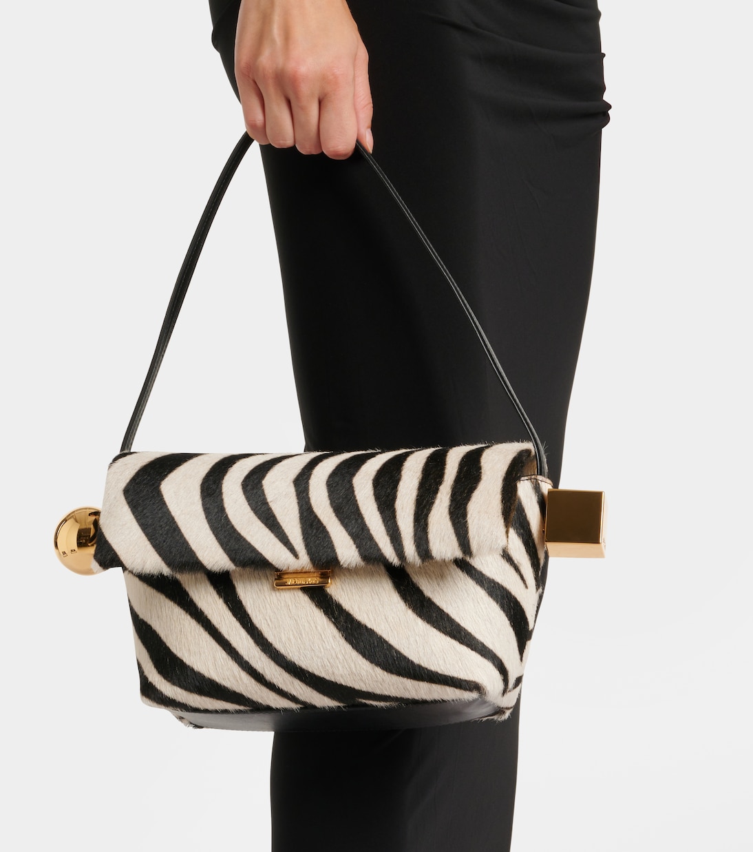 Sac Rond Carré en cuir façon poulain | Jacquemus
