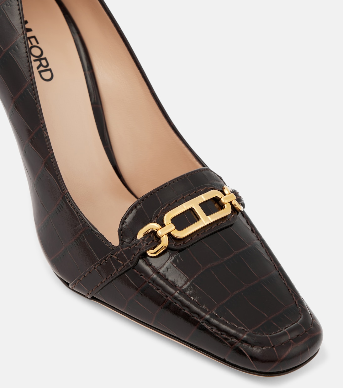 Pumps Whitney 85 in pelle stampata | Tom Ford