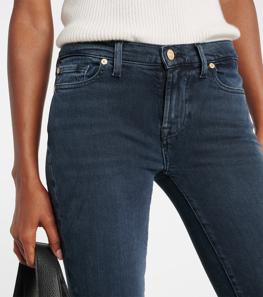 Low-Rise Skinny Jeans | 7 For All Mankind