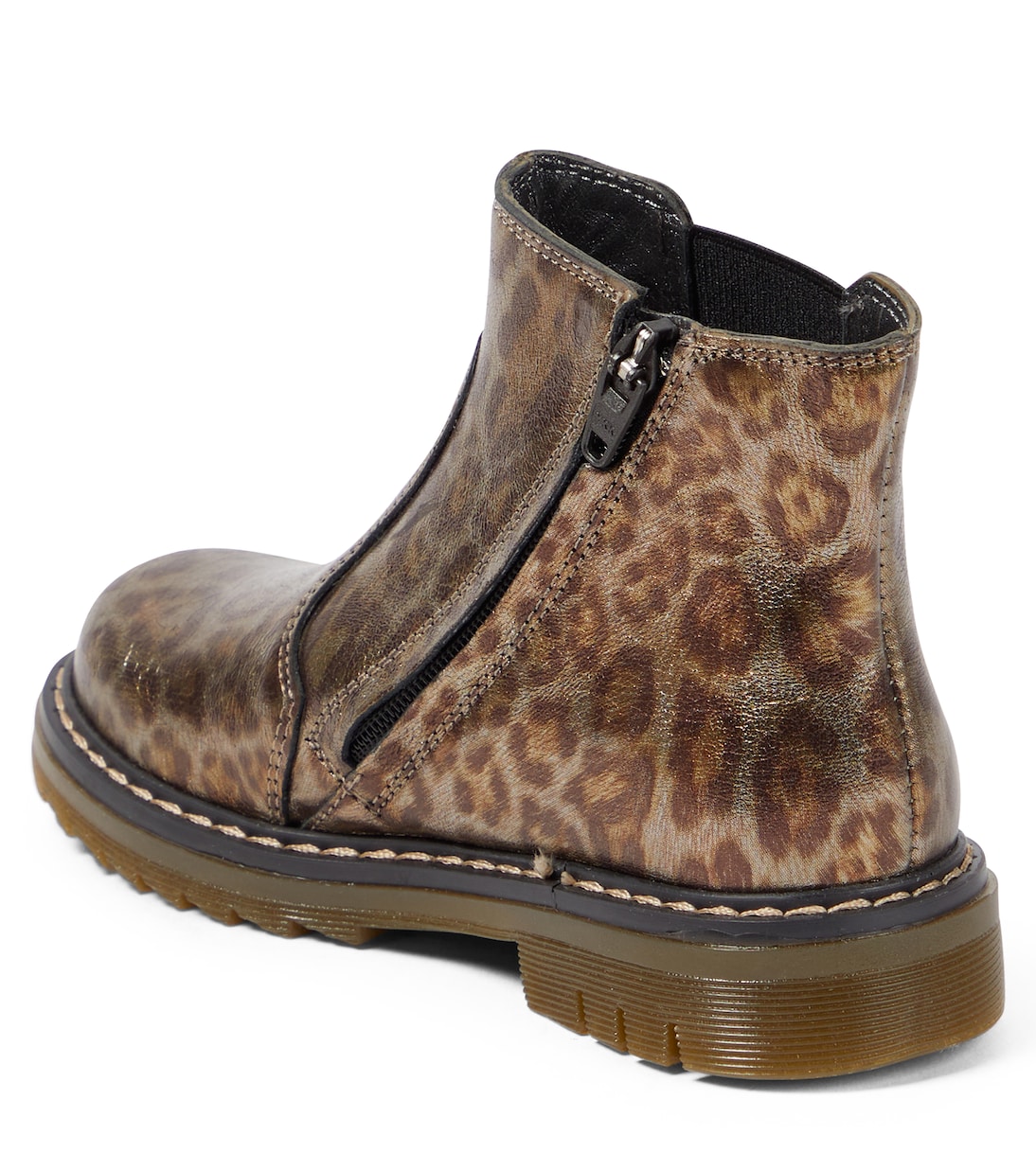 Leopard-print Chelsea boots | Pom d'Api