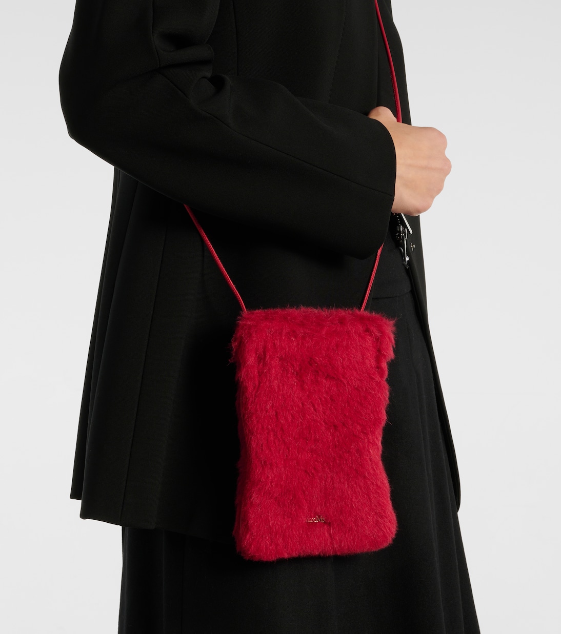 Borsa porta cellulare Crossy in teddy | Max Mara