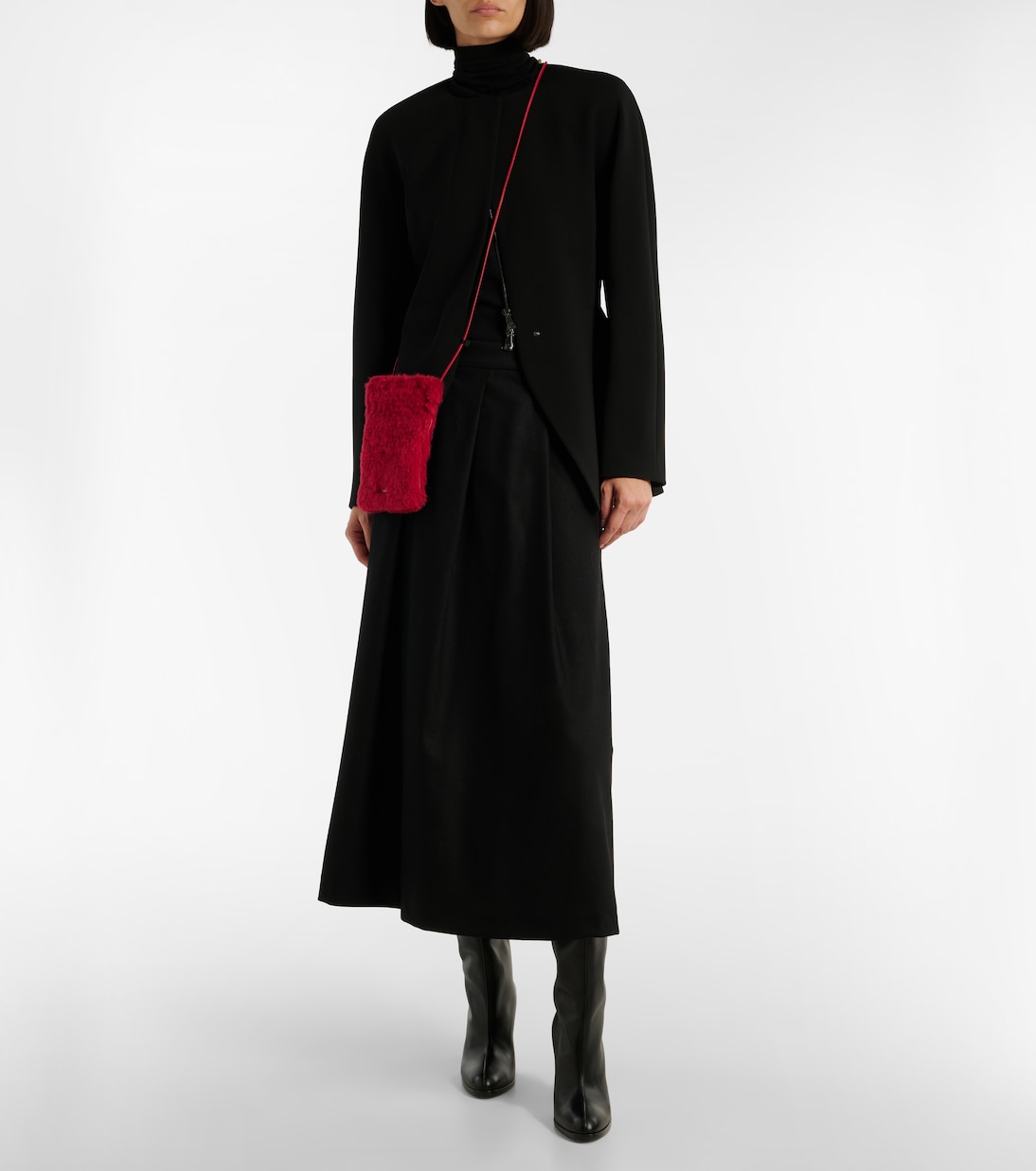 Borsa porta cellulare Crossy in teddy | Max Mara