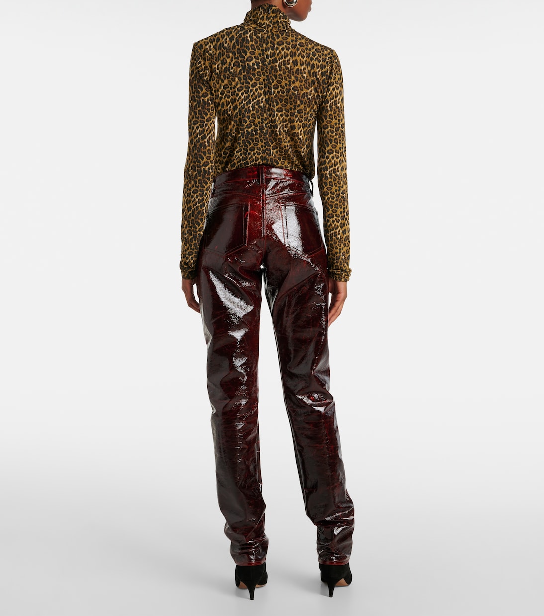 Pantaloni slim Lovis in misto cotone | Isabel Marant