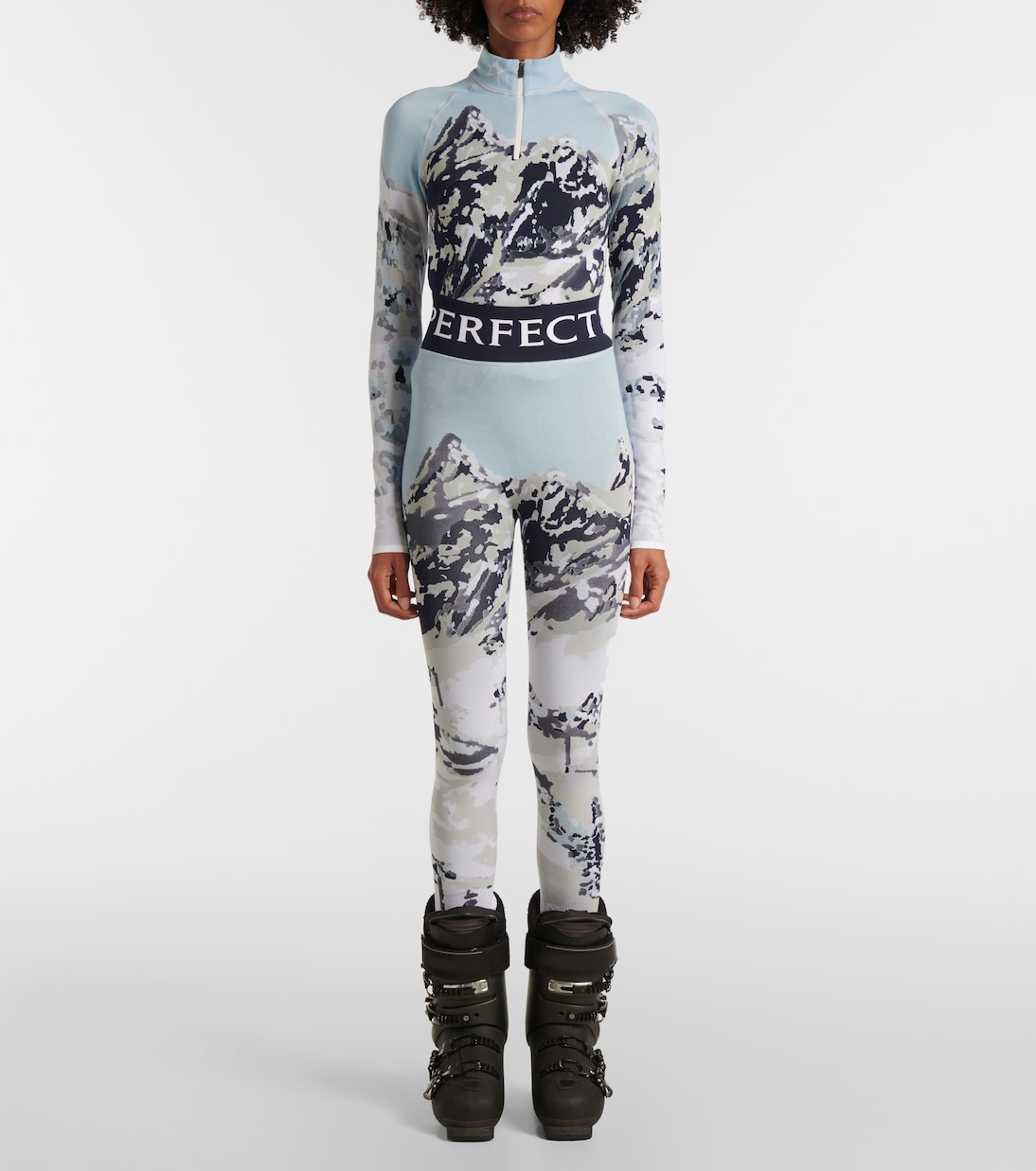 Leggings in jacquard a vita alta | Perfect Moment