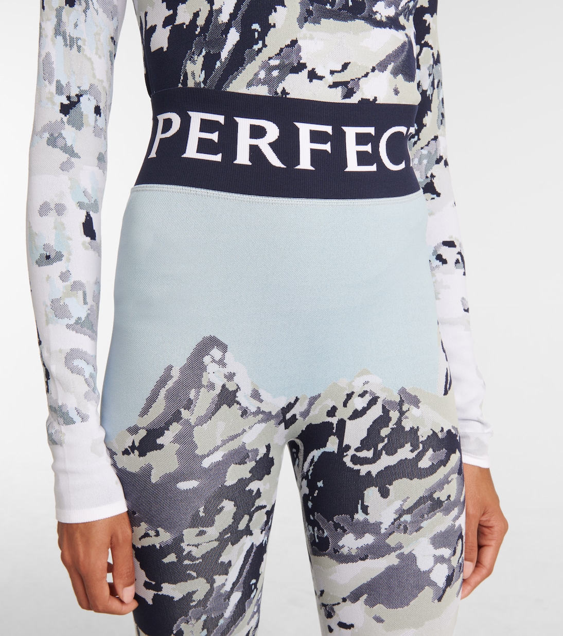 Leggings in jacquard a vita alta | Perfect Moment