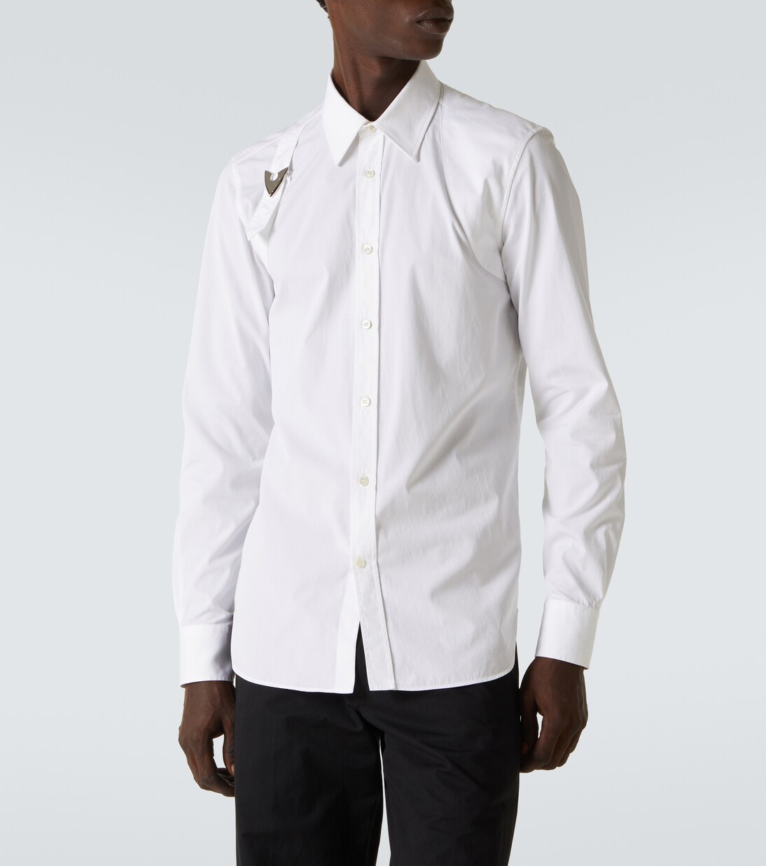 Camicia Arrow in popeline di cotone | McQueen