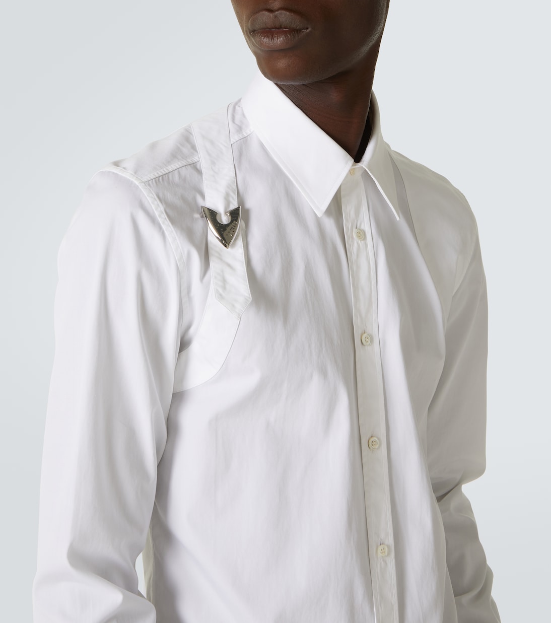 Camicia Arrow in popeline di cotone | McQueen