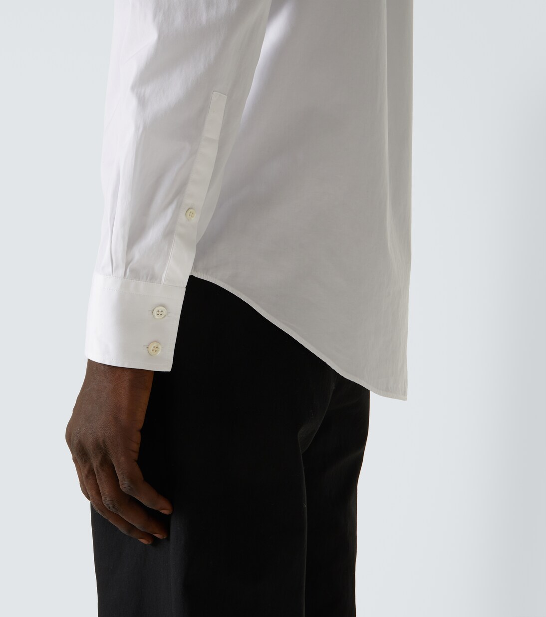 Camicia Arrow in popeline di cotone | McQueen