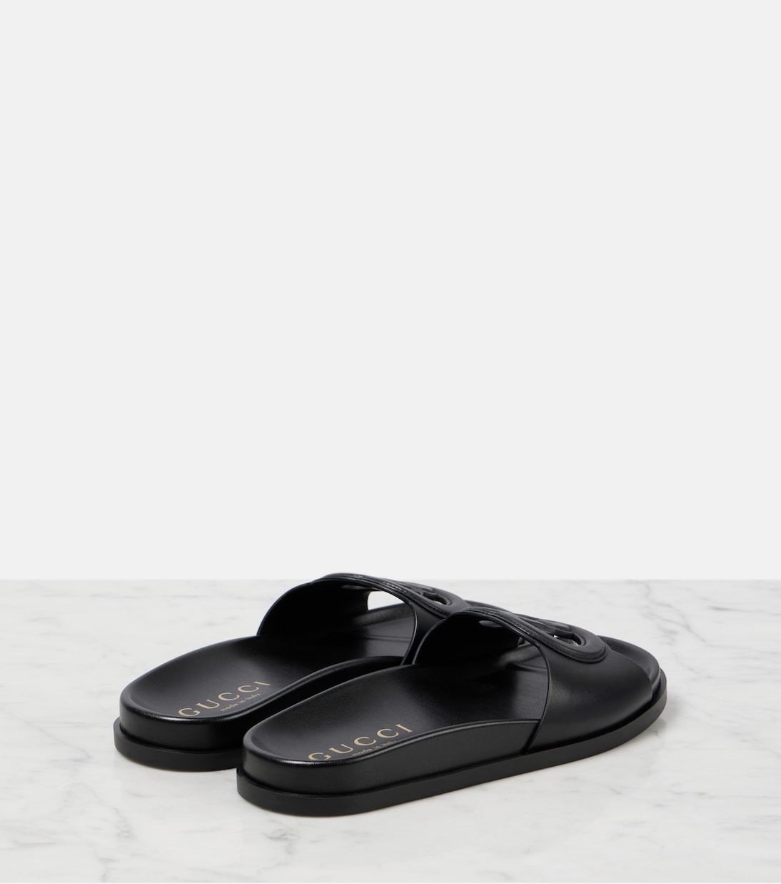Scarpe slip-on in pelle GG firmate Gucci per uno stile giovane e moderno