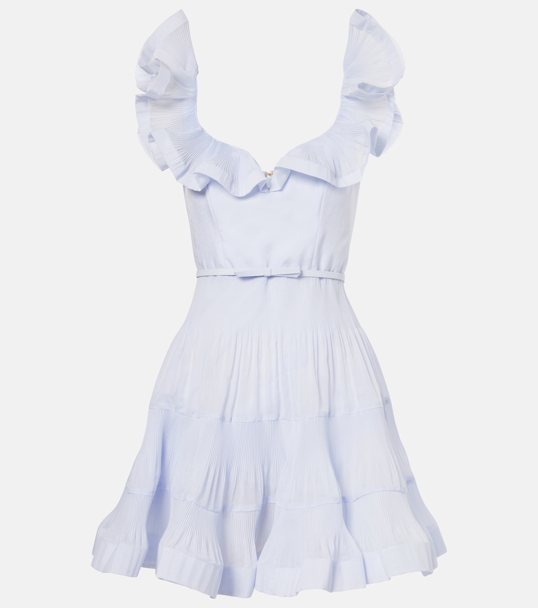 Abito corto con volant | Zimmermann