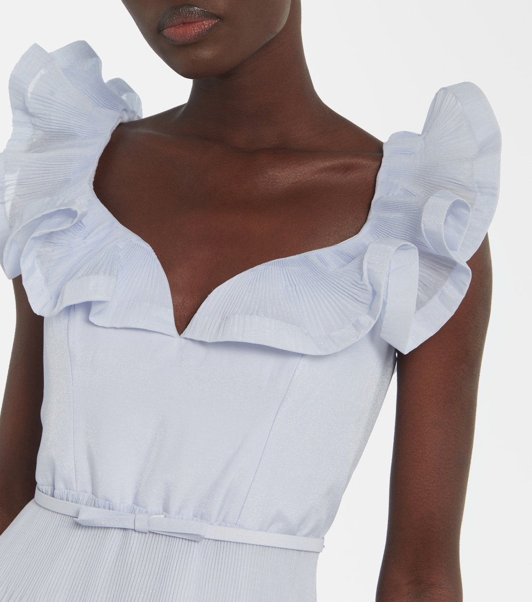 Abito corto con volant | Zimmermann