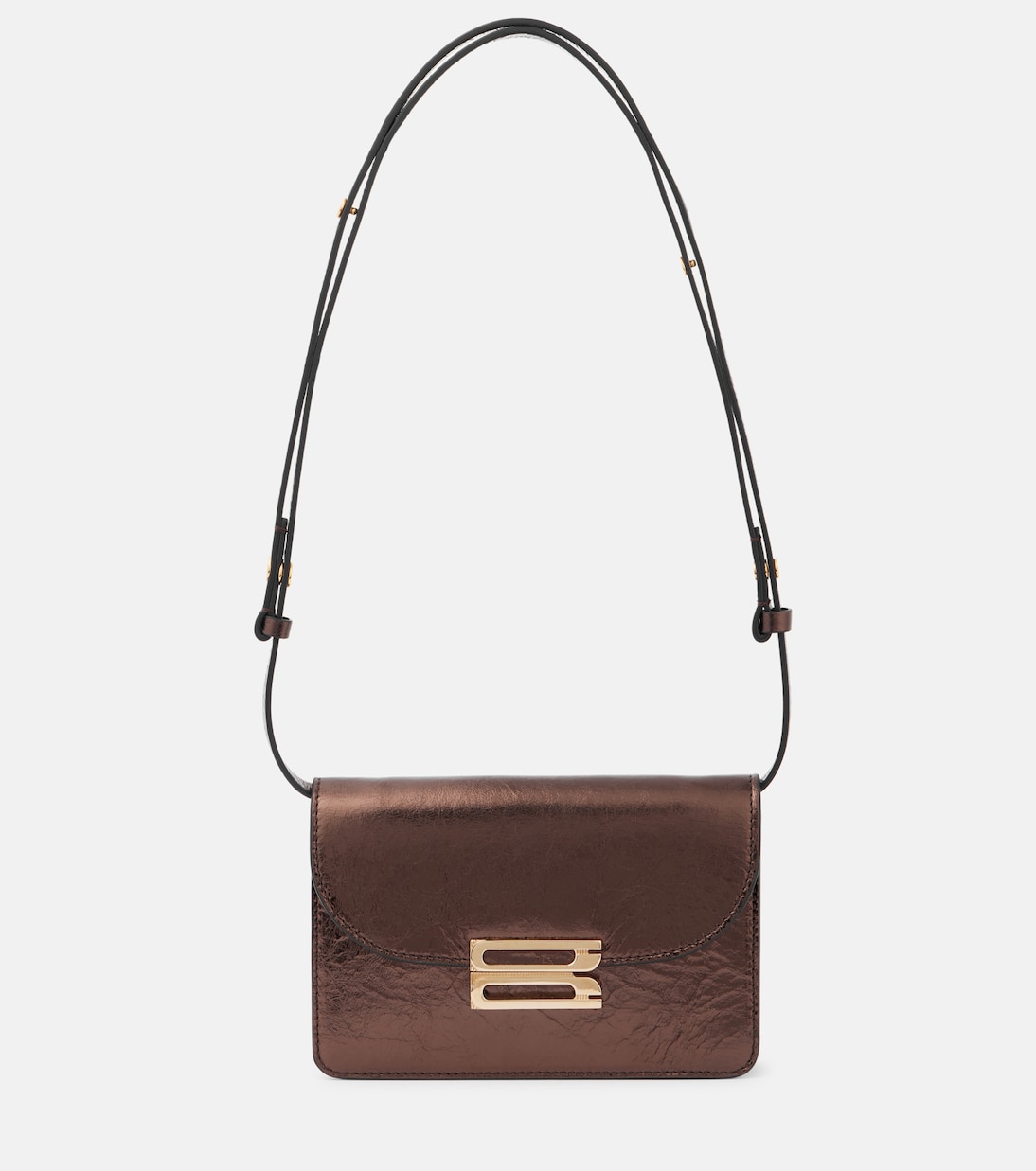 Schultertasche B Buckle Nano aus Leder | Victoria Beckham