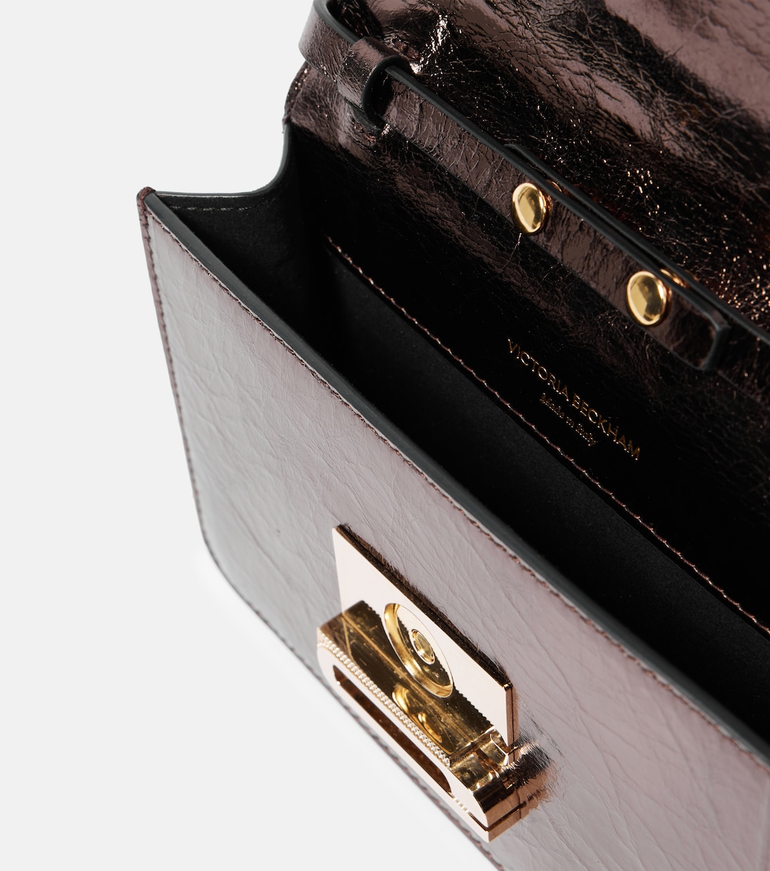 Schultertasche B Buckle Nano aus Leder | Victoria Beckham