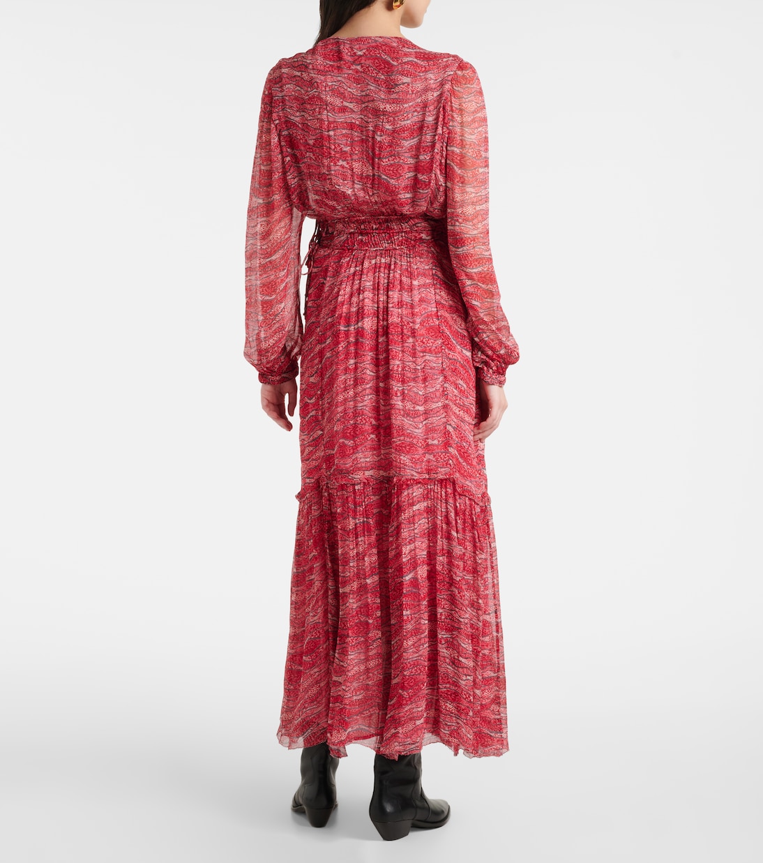 Abito lungo Amara in chiffon | Marant Etoile
