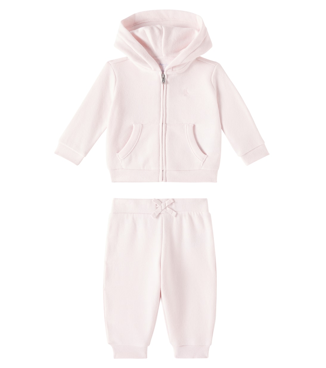 Baby cotton-blend fleece hoodie and sweatpants set | Polo Ralph Lauren Kids