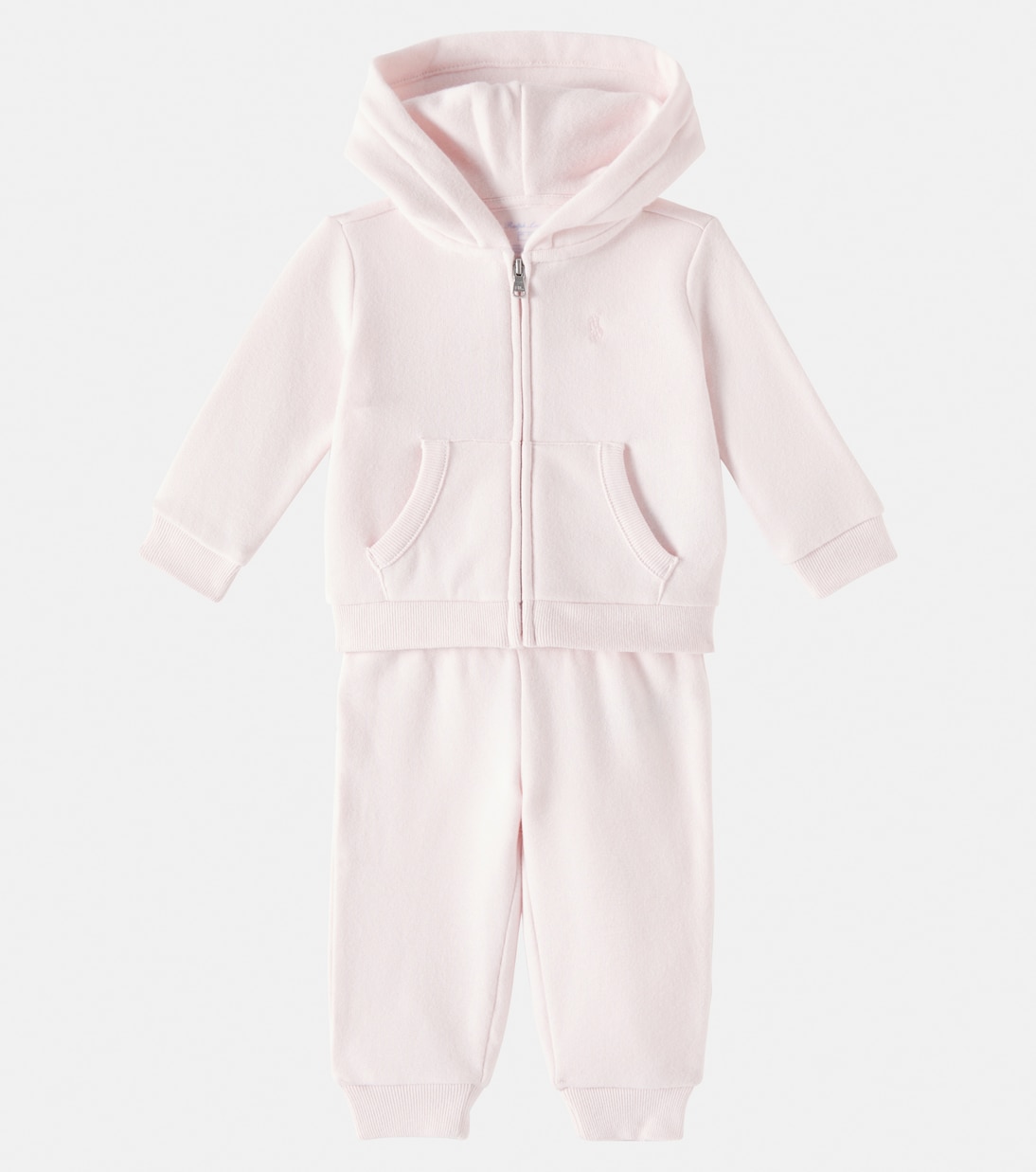 Baby cotton-blend fleece hoodie and sweatpants set | Polo Ralph Lauren Kids