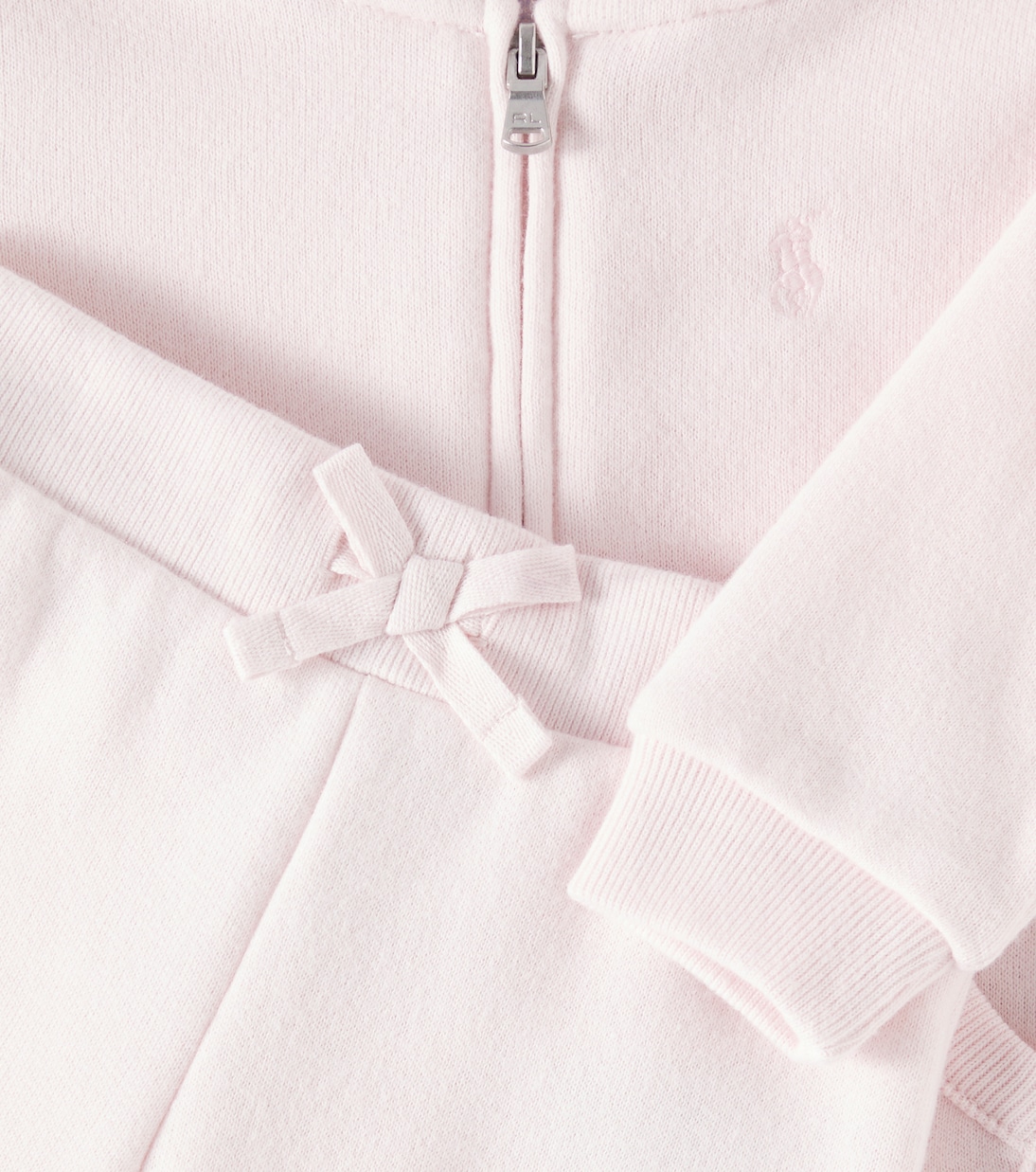 Baby cotton-blend fleece hoodie and sweatpants set | Polo Ralph Lauren Kids