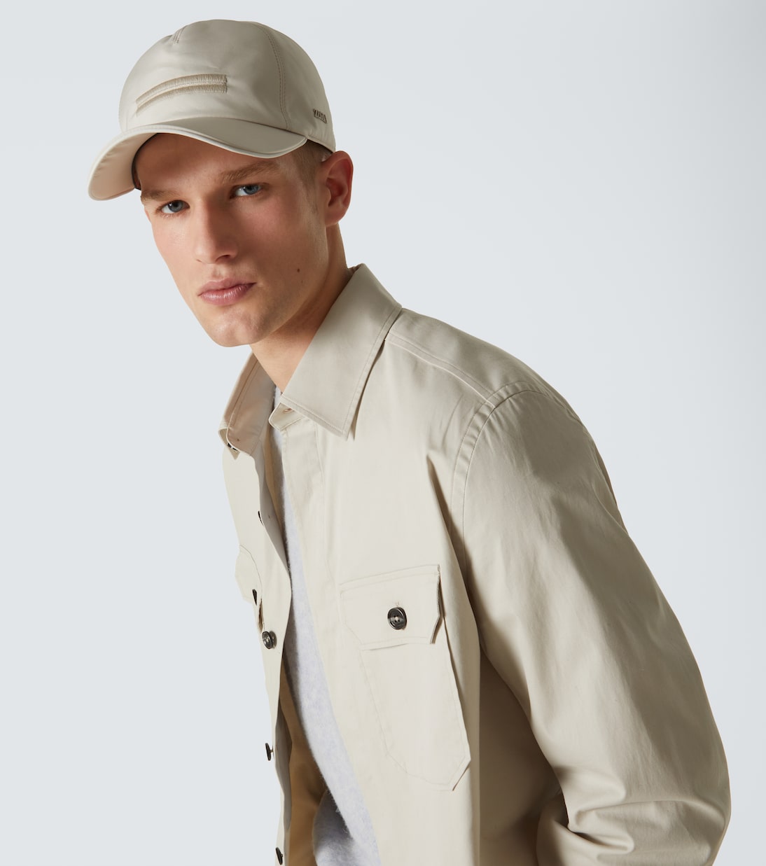 Baseballcap mit Leder | Zegna