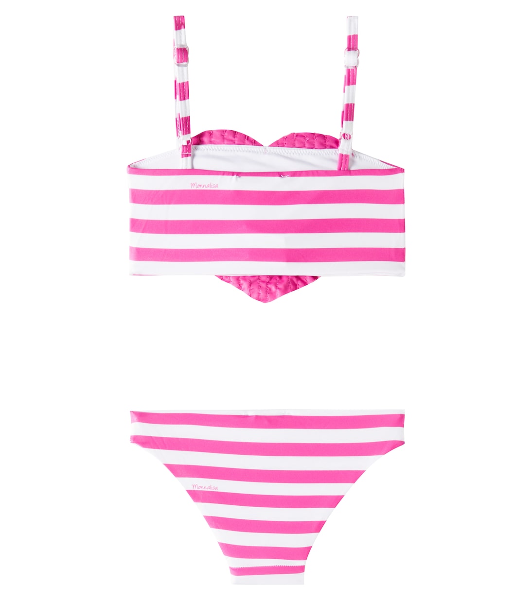 Ruffled striped bikini | Monnalisa