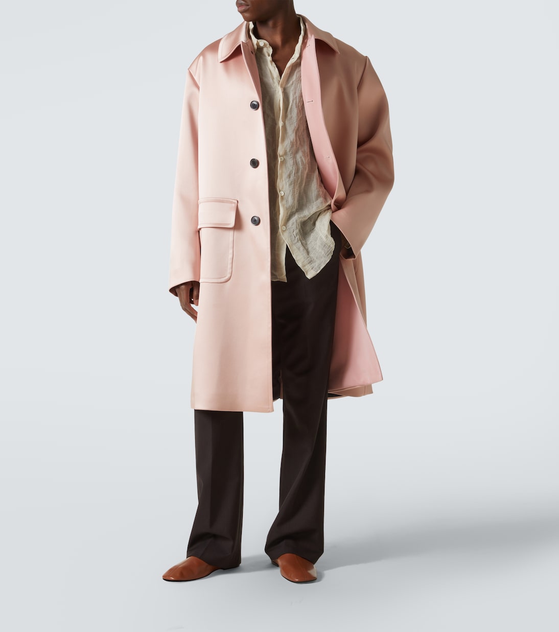 Camicia in misto cotone e seta | Dries Van Noten