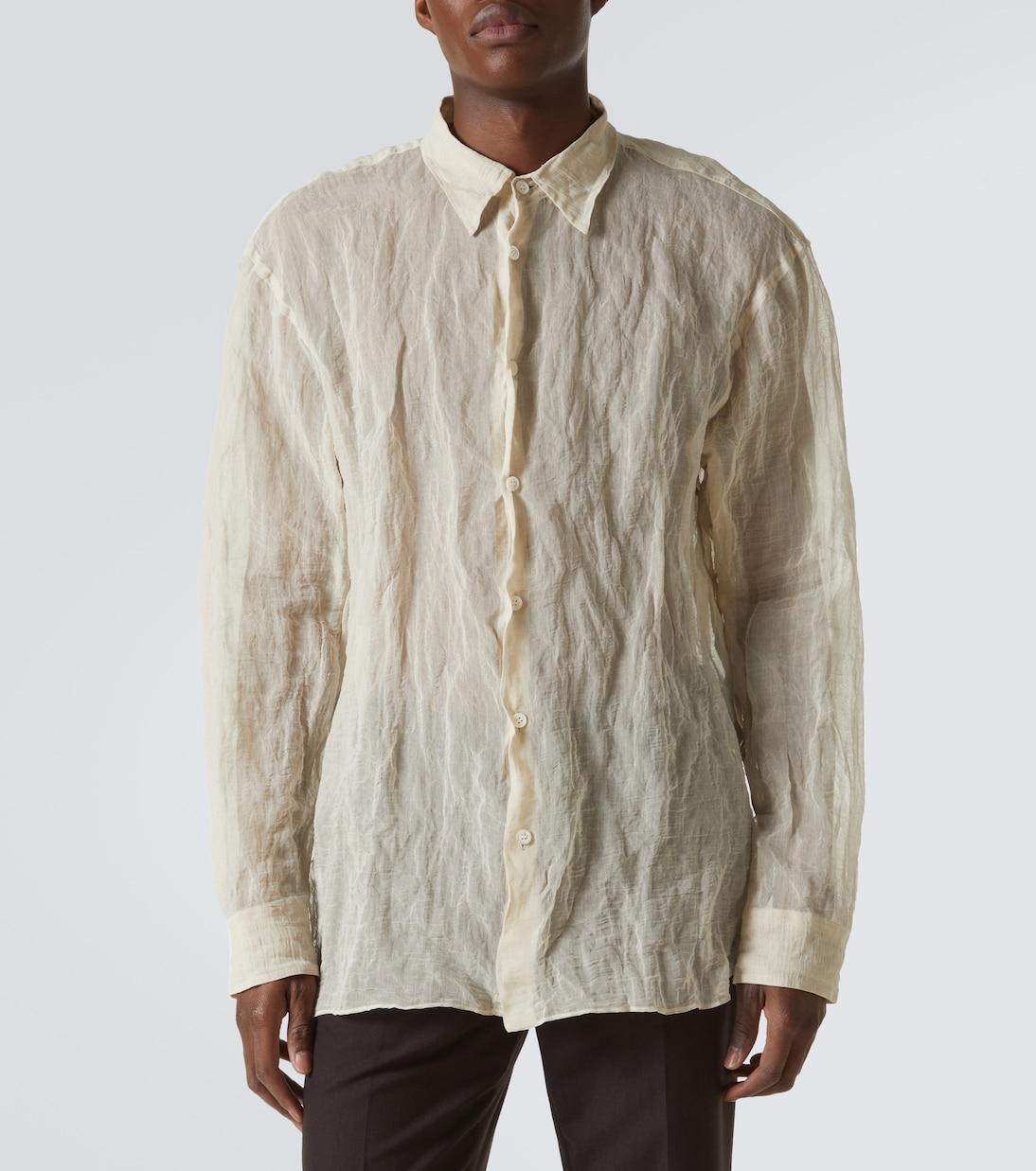Camicia in misto cotone e seta | Dries Van Noten