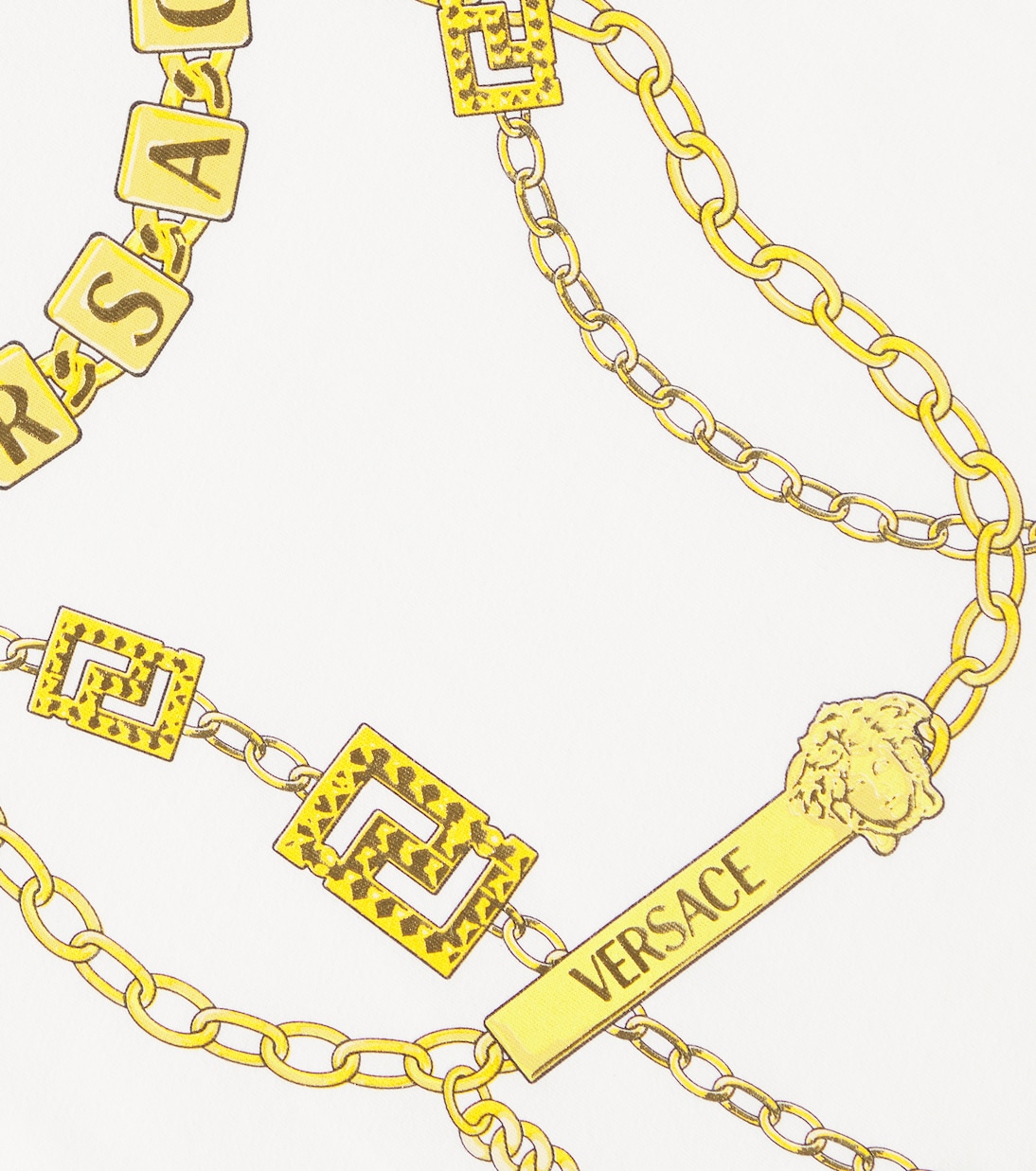 Camiseta de jersey de algodón estampada | Versace Kids