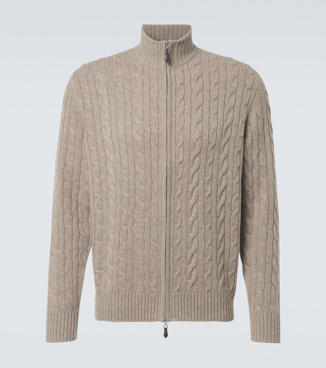 Cardigan in cashmere a trecce | Arch4