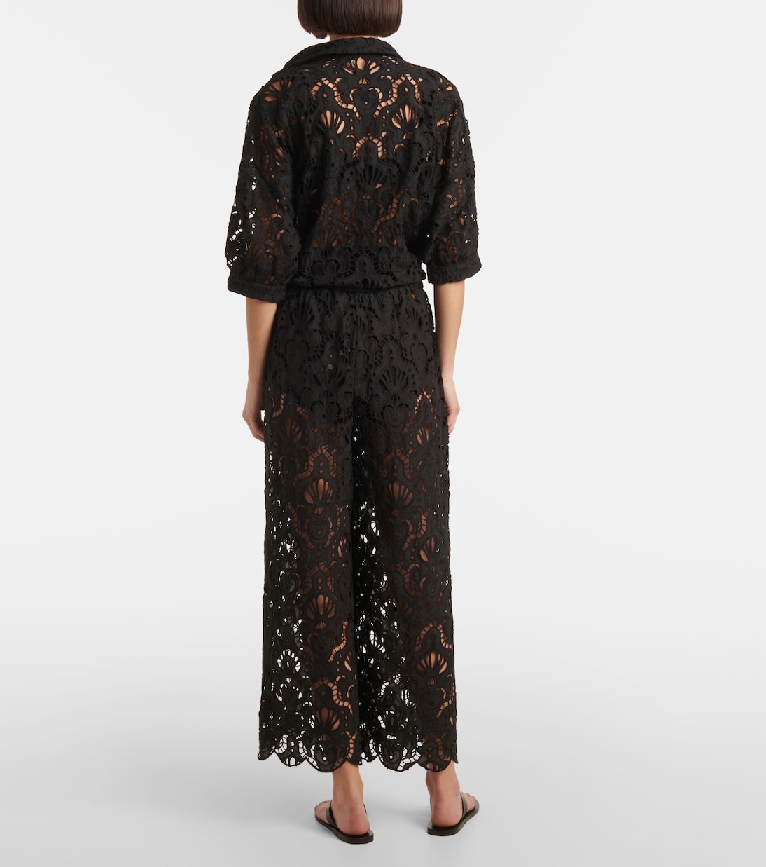 Pantaloni a palazzo in cotone | Farm Rio