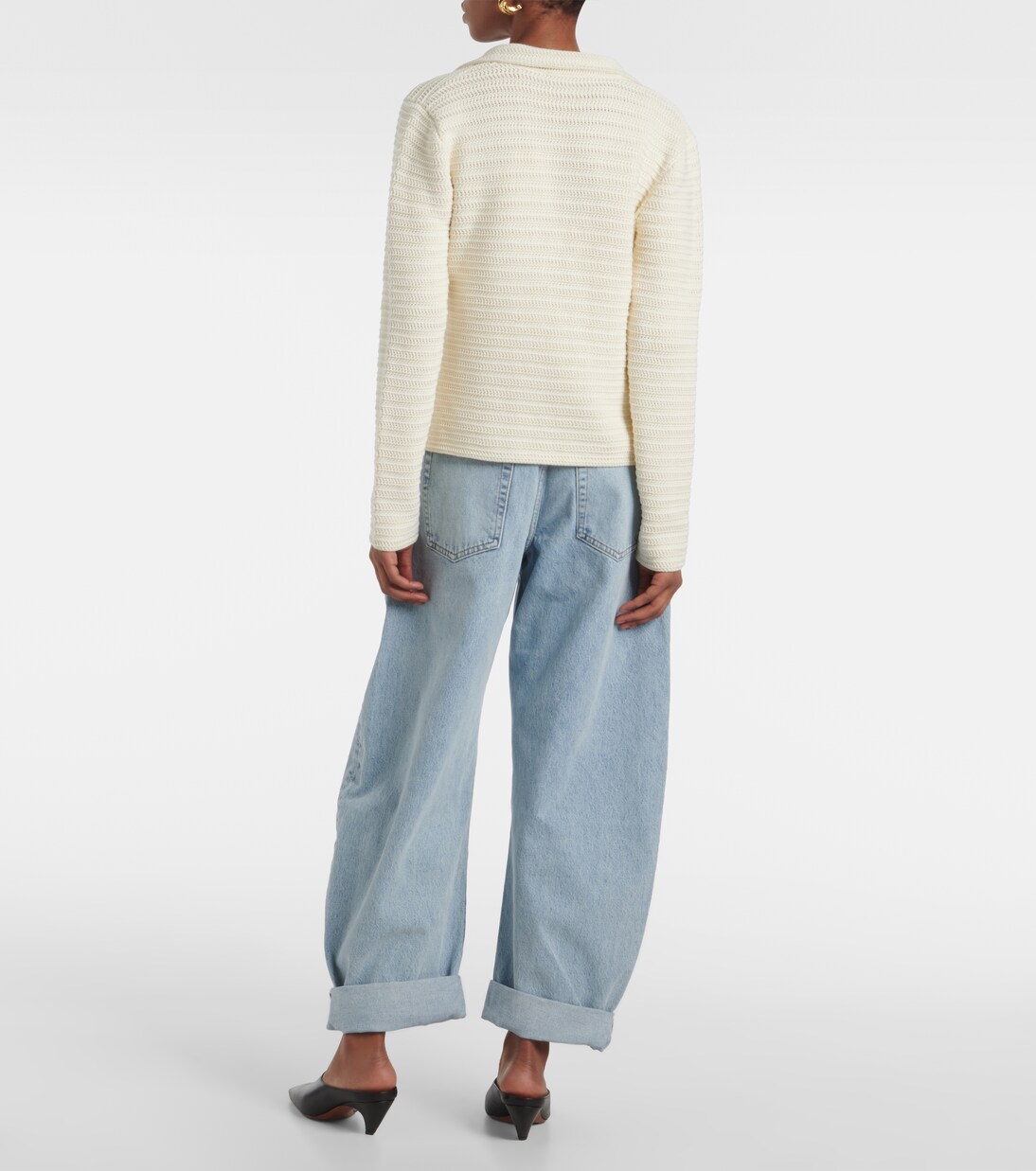 Blazer The Crochet en coton | Frame