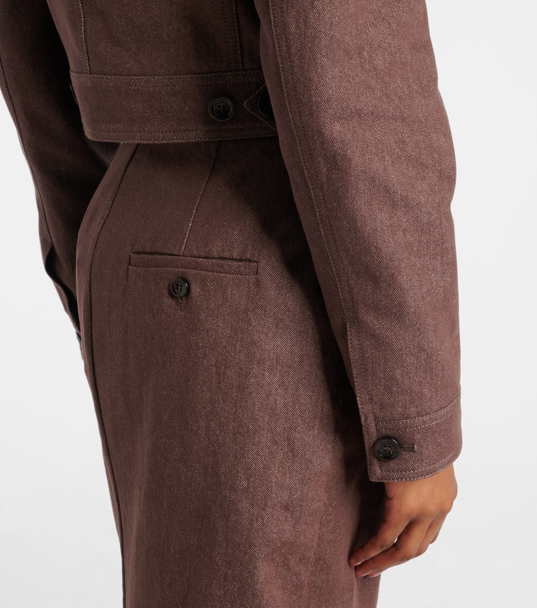 Cropped-Jacke Carpa aus Baumwolle | Max Mara