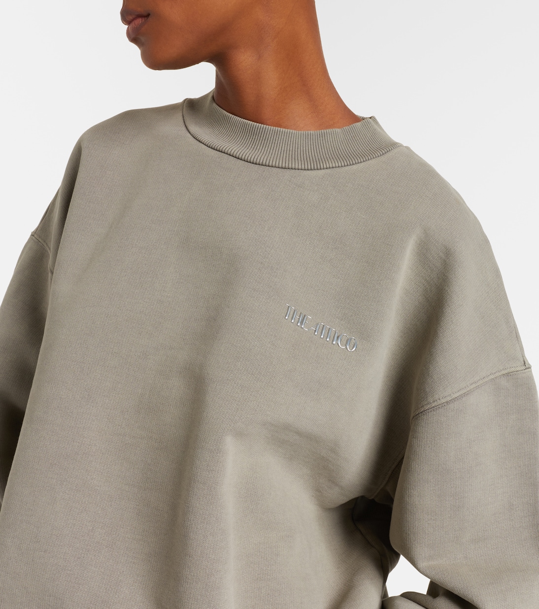 Sweatshirt aus Baumwoll-Jersey | The Attico