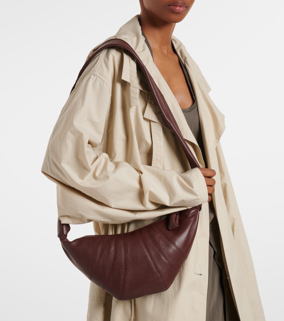 Sac Croissant Small en cuir | Lemaire