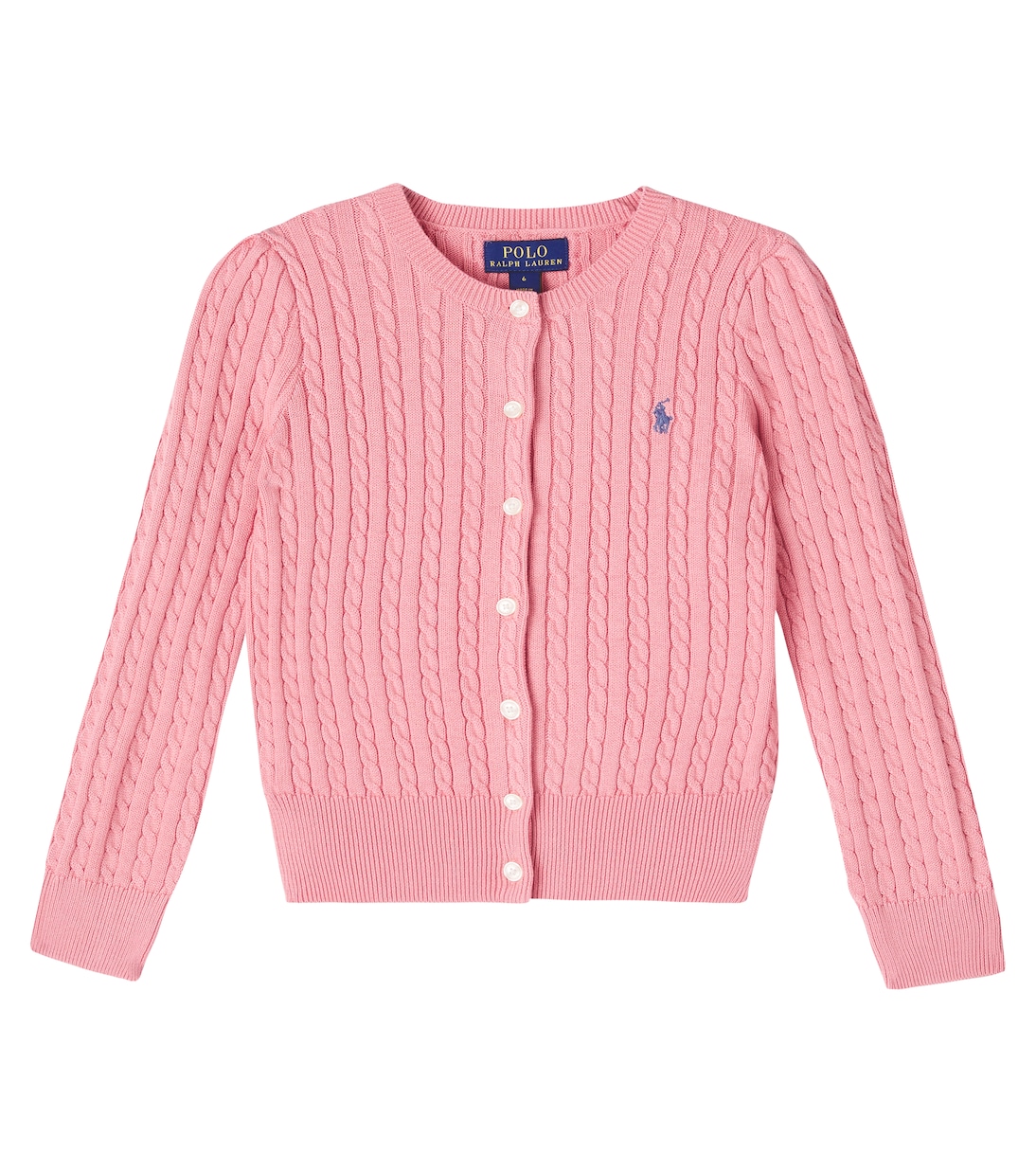 Cardigan in cotone a trecce | Polo Ralph Lauren Kids