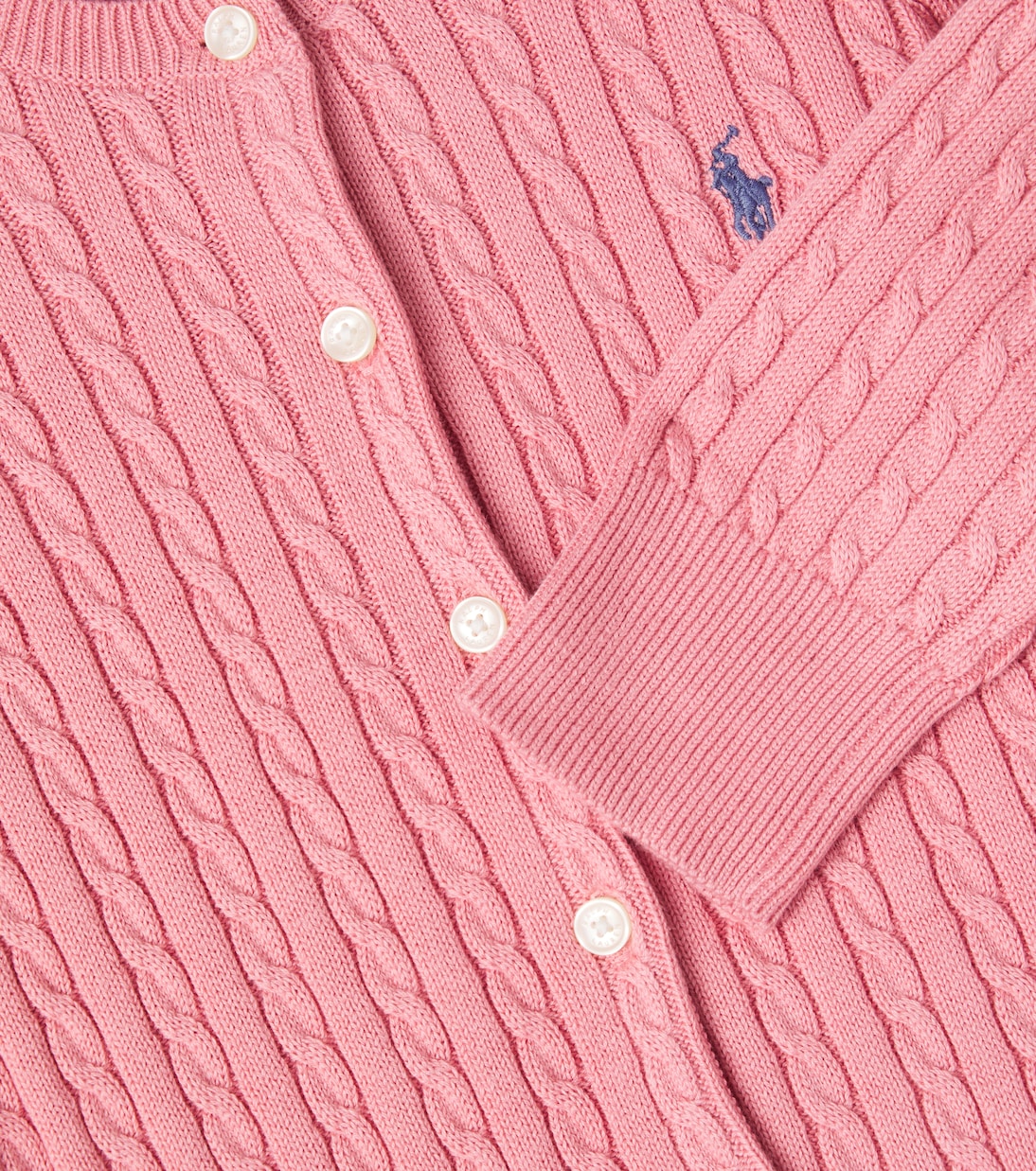 Cardigan in cotone a trecce | Polo Ralph Lauren Kids