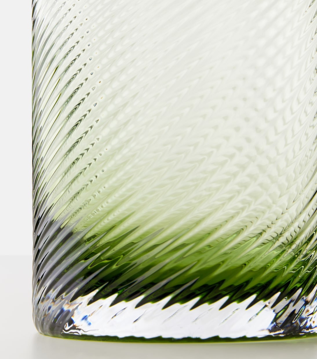 Borealis glass bottle and tumblers set | NasonMoretti