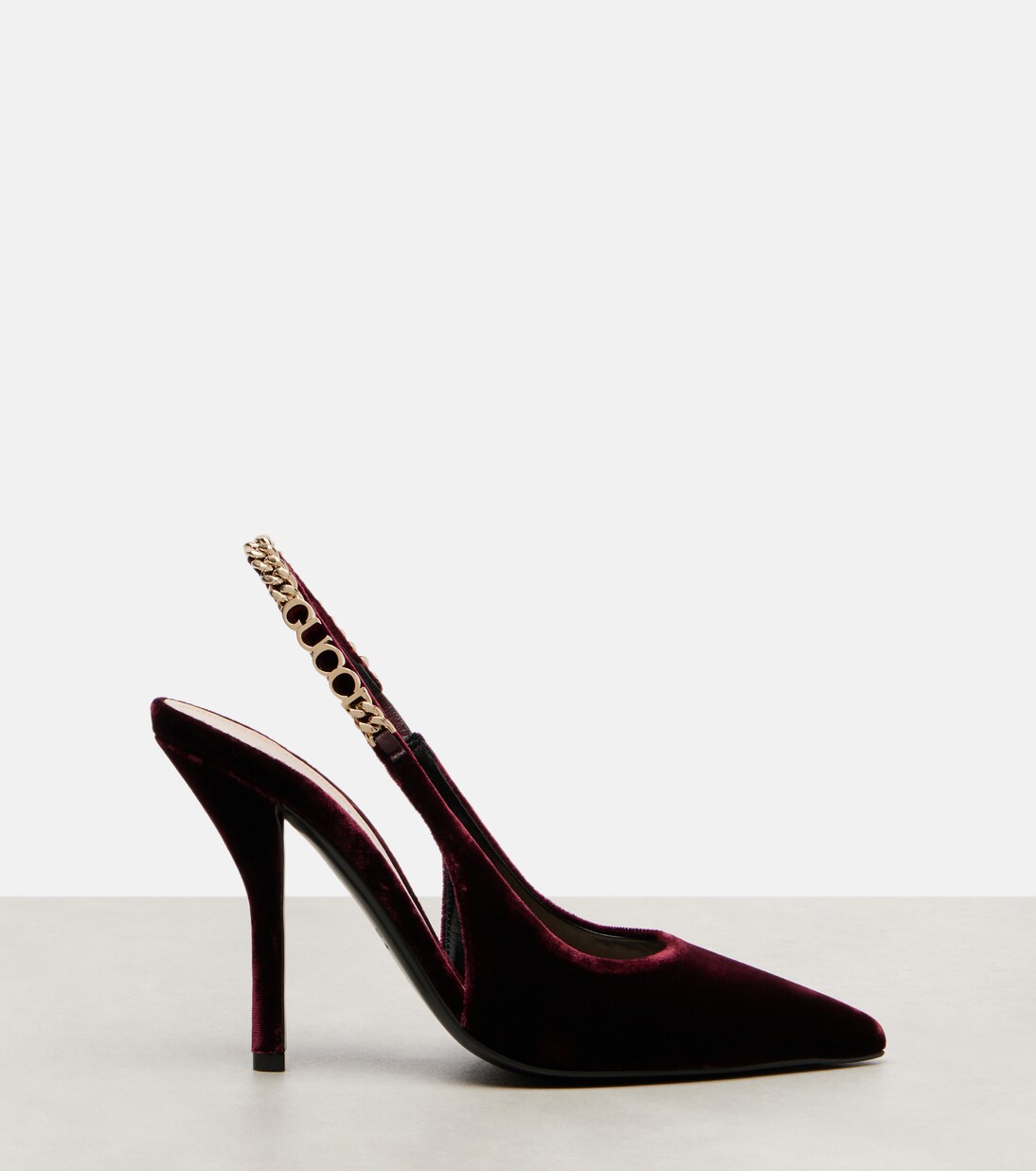 Signoria velvet slingback pumps | Gucci