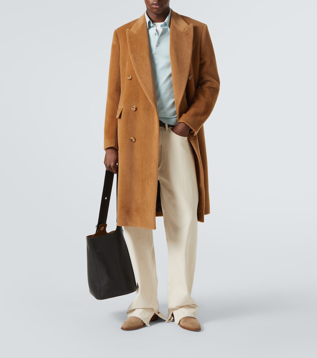 Virgin wool overcoat | Lardini