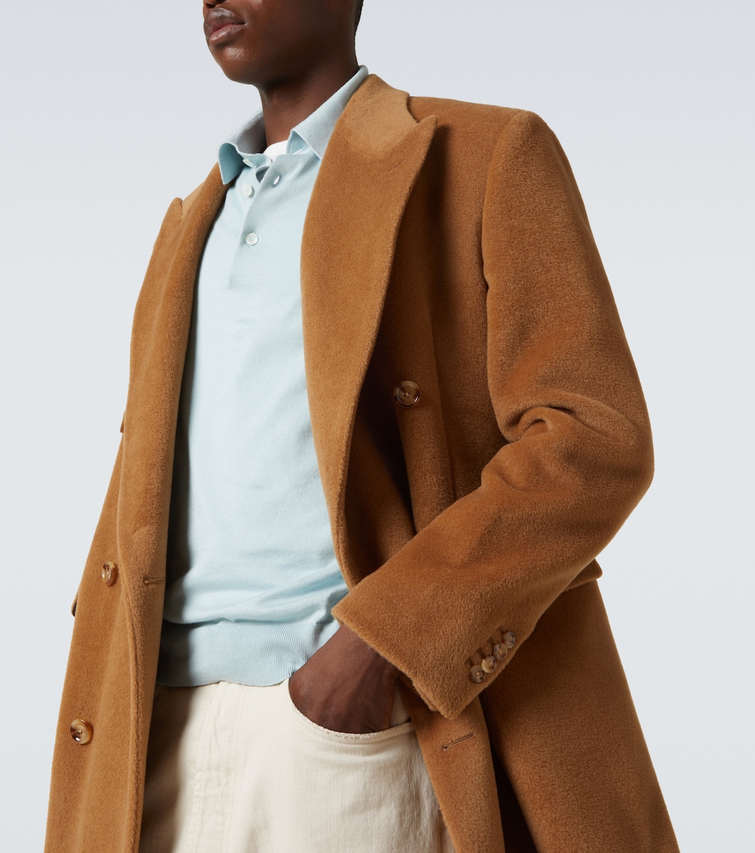 Virgin wool overcoat | Lardini