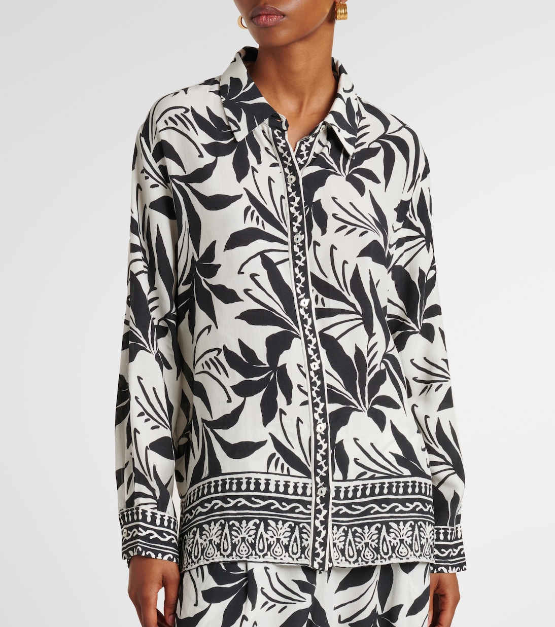Camicia Sienna con stampa | Velvet
