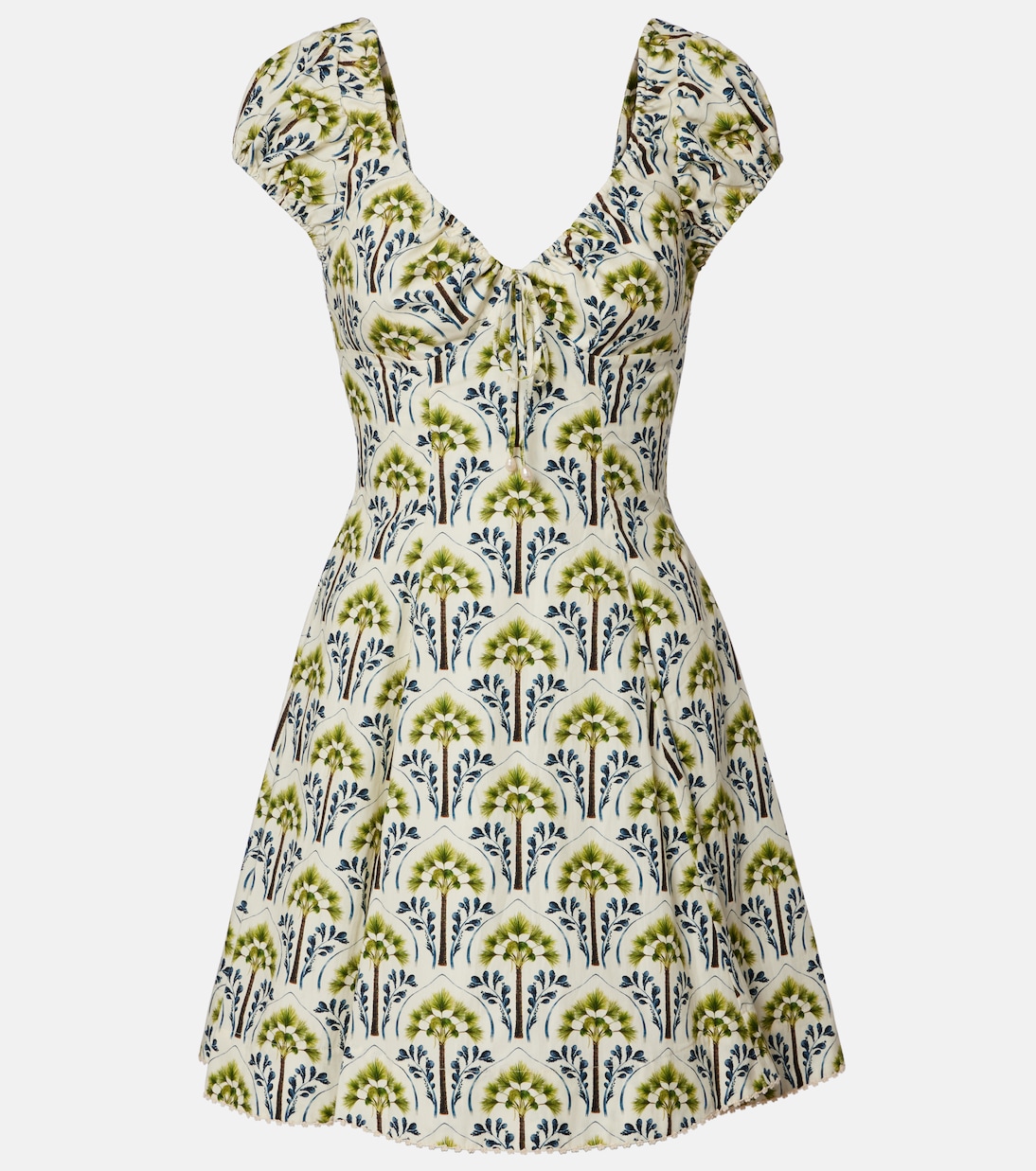 Mati Moriche cotton poplin minidress | Agua by Agua Bendita
