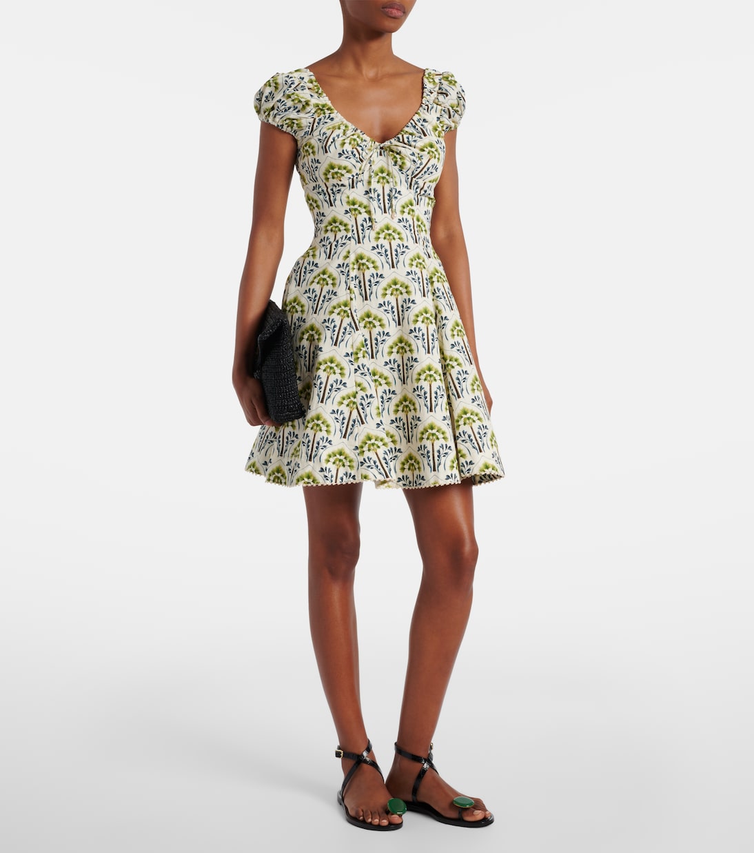Mati Moriche cotton poplin minidress | Agua by Agua Bendita