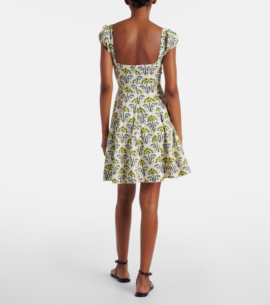 Mati Moriche cotton poplin minidress | Agua by Agua Bendita