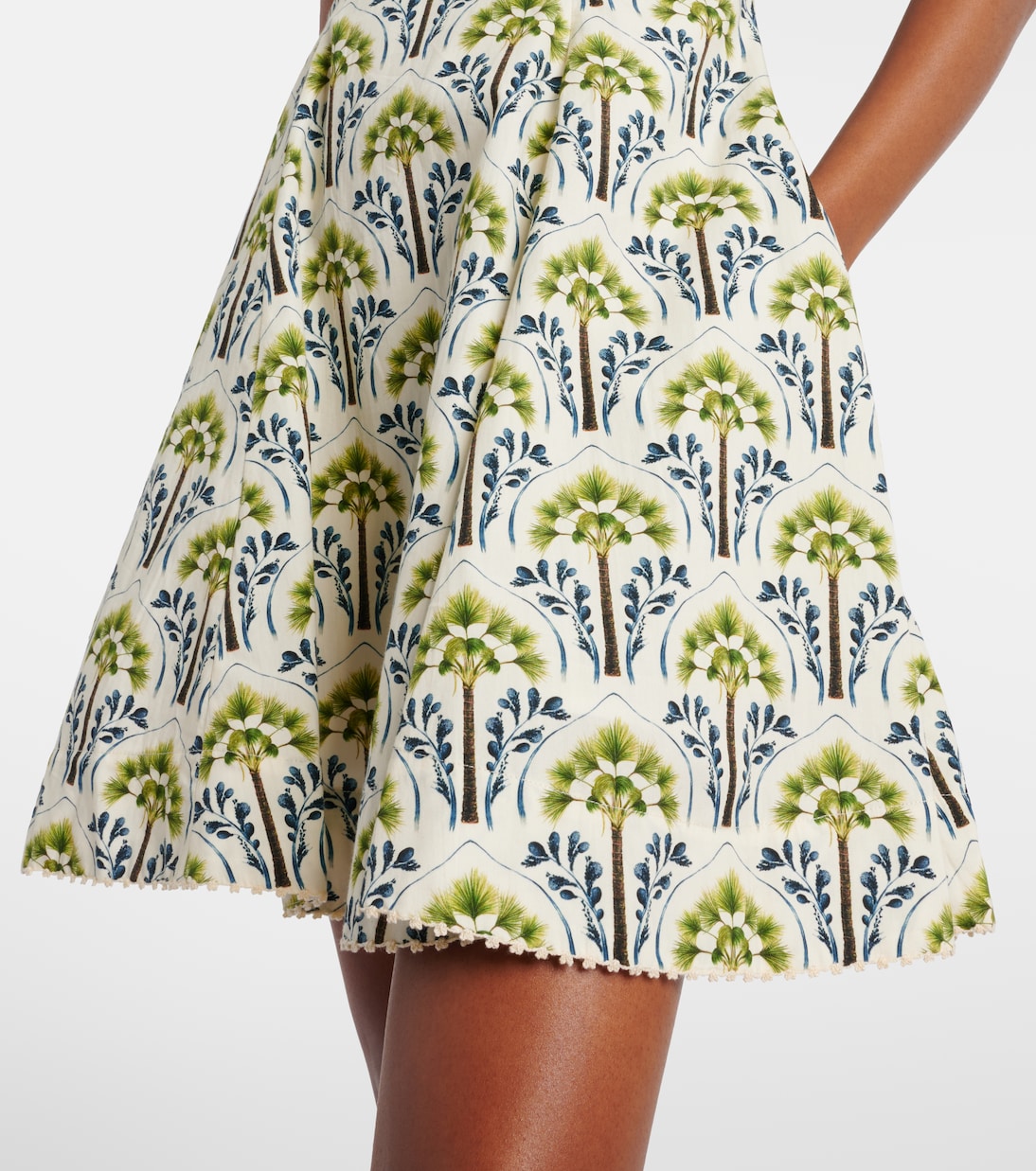 Mati Moriche cotton poplin minidress | Agua by Agua Bendita