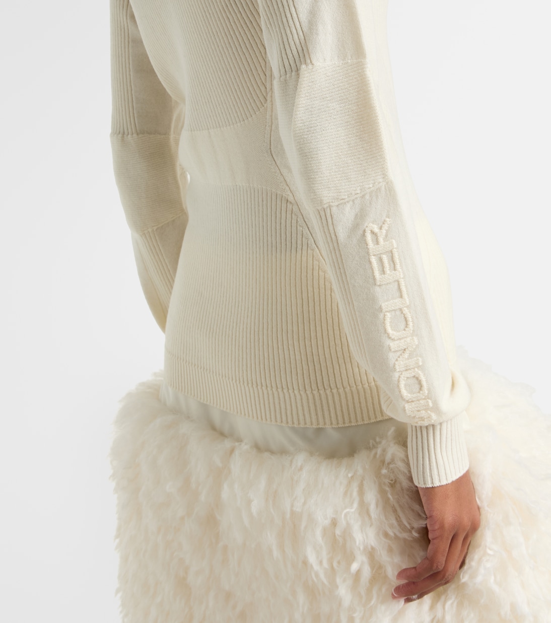 Rollkragenpullover aus einem Wollgemisch | Moncler Grenoble